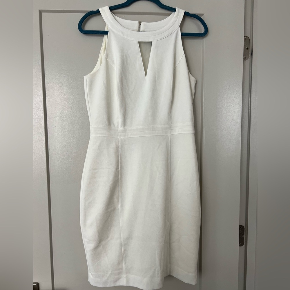White House Black Market Ivory Dress